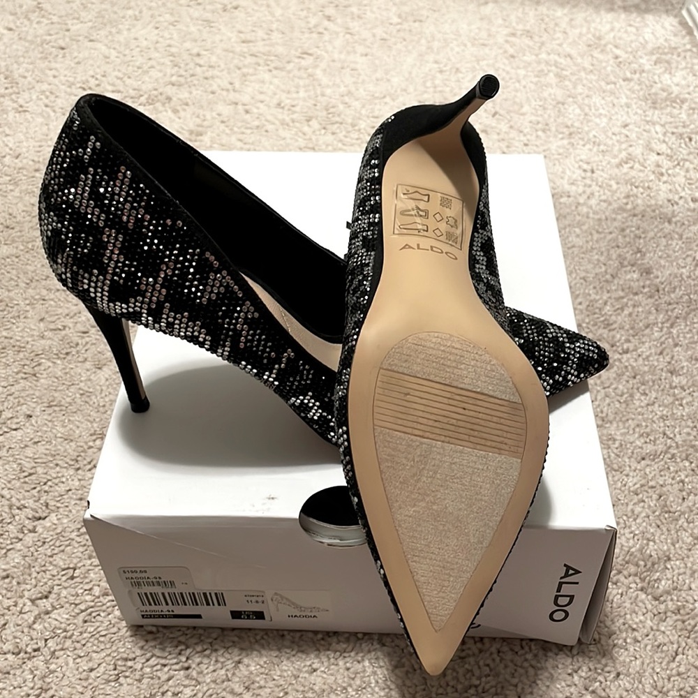 Aldo Camo Sparkle Heels - Picture 4 of 6